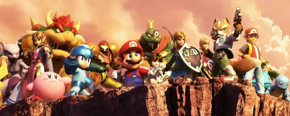 Super Smash Bros. banner